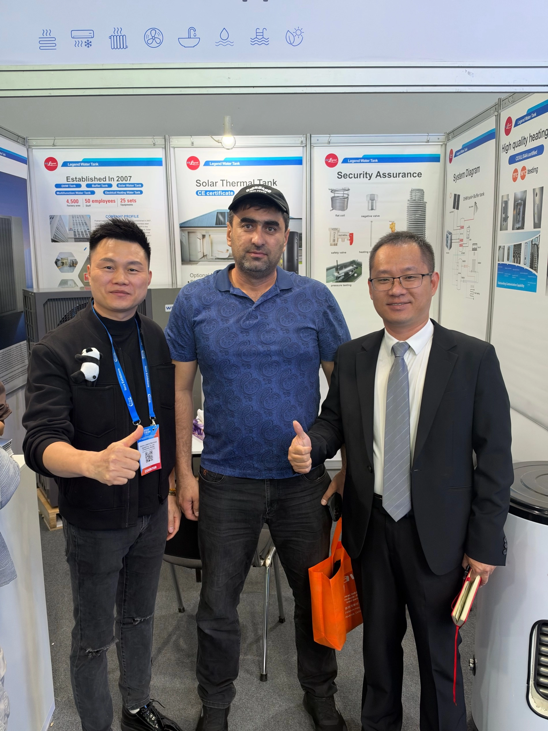 塔什幹 Aqua Therm 展會上的傳奇水箱 塔什幹 Aqua Therm 展會上的傳奇水箱